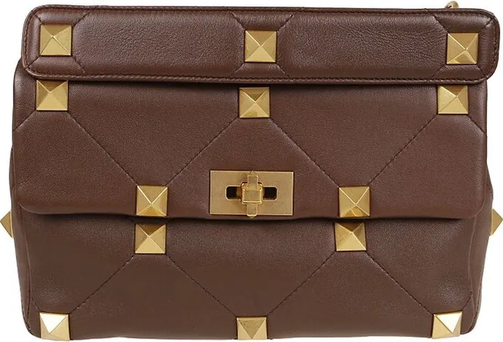 Valentino Garavani Roman Stud Quilted Tote Bag