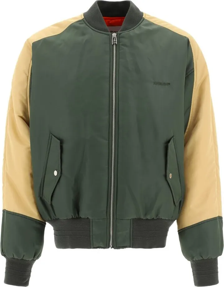 Ambush Panelled Zipped Bomber Jacket