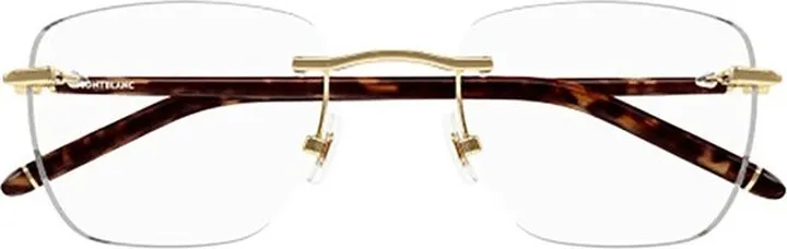 Montblanc Rimless Rectangle-Lens Glasses