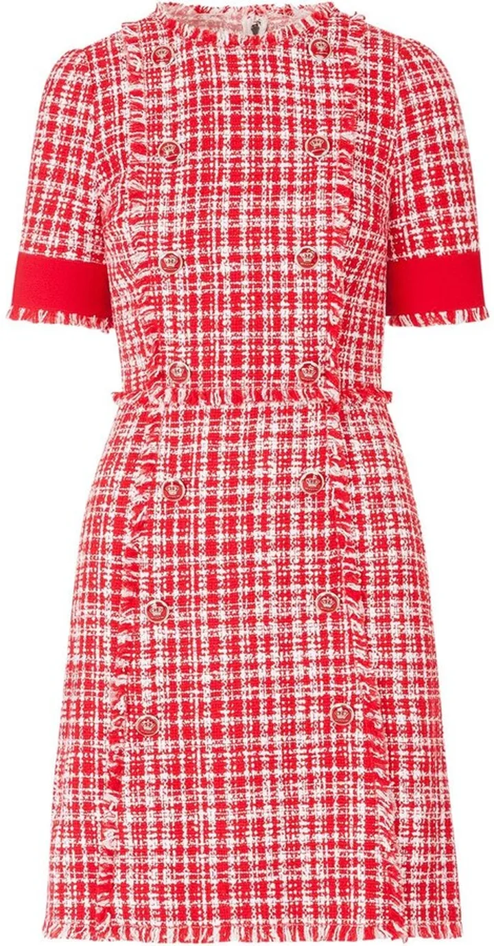 Tweed Midi Dress