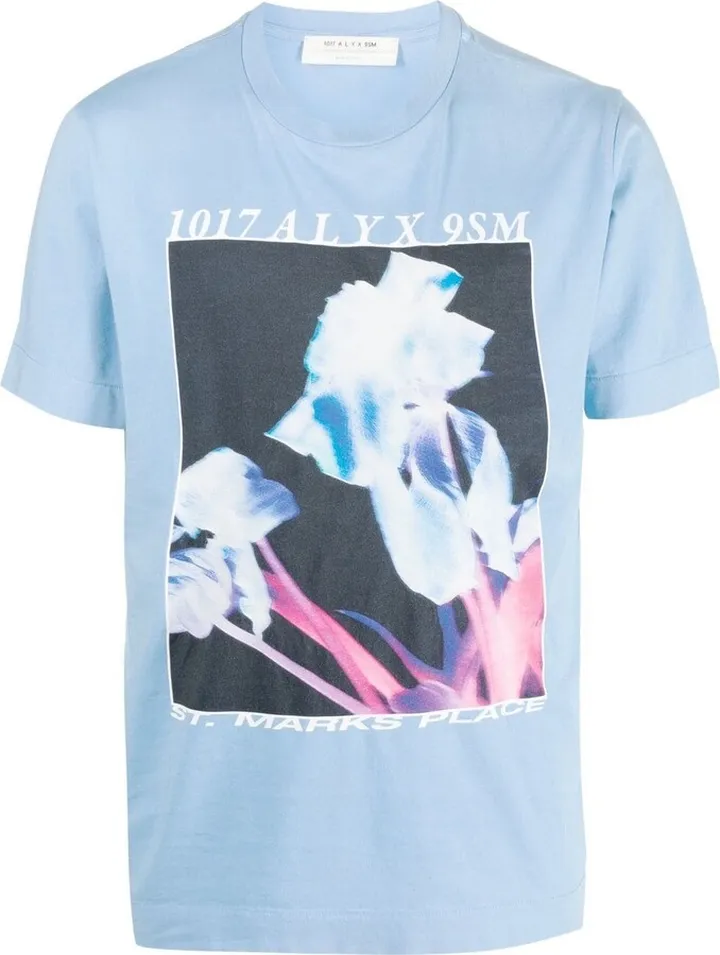 graphic-print short-sleeve T-shirt
