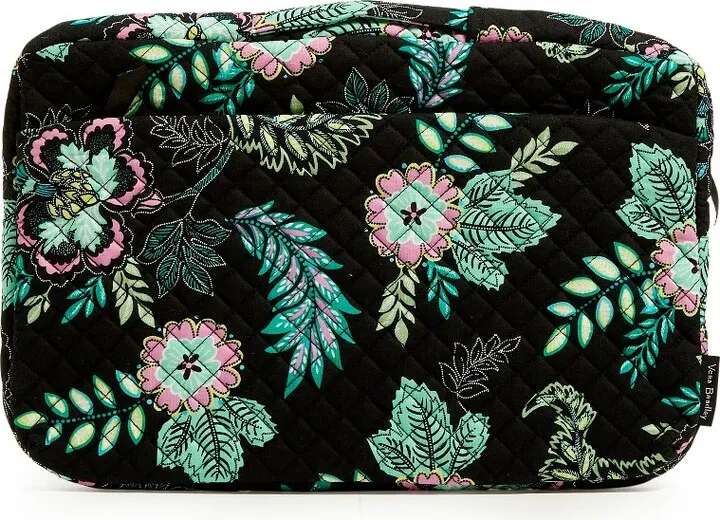 Vera Bradley Women's Recycled Cotton Laptop Organizer Island Garden