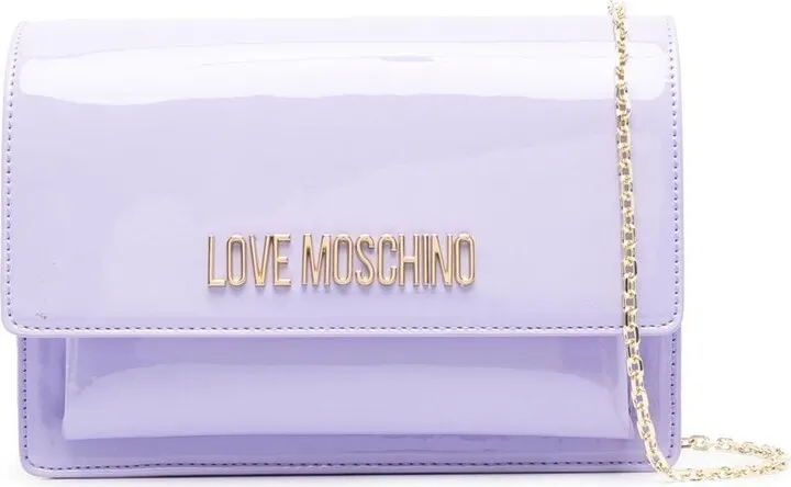 Logo-Lettering Crossbody Bag