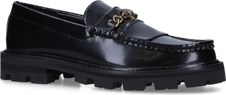 Kurt Geiger London Leather Carnaby Chunky Loafers