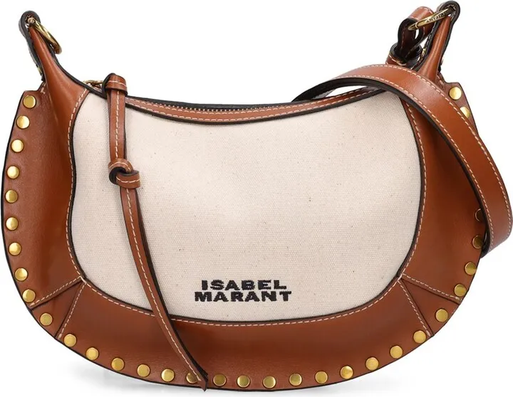 Oskan Moon canvas & leather bag