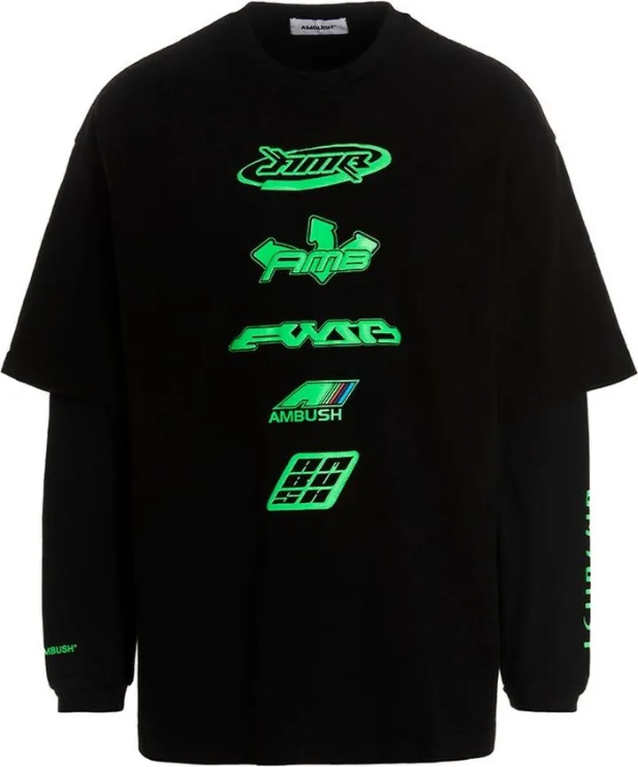 Ambush Graphic Printed Crewneck T-Shirt