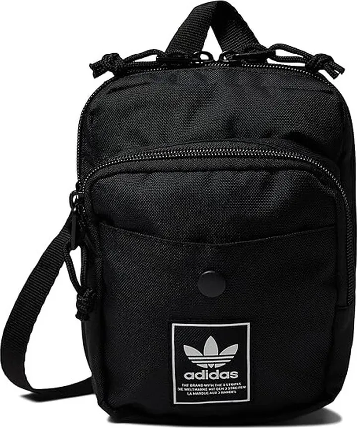 adidas Originals Utility Festival 3.0 Crossbody (Black) Handbags