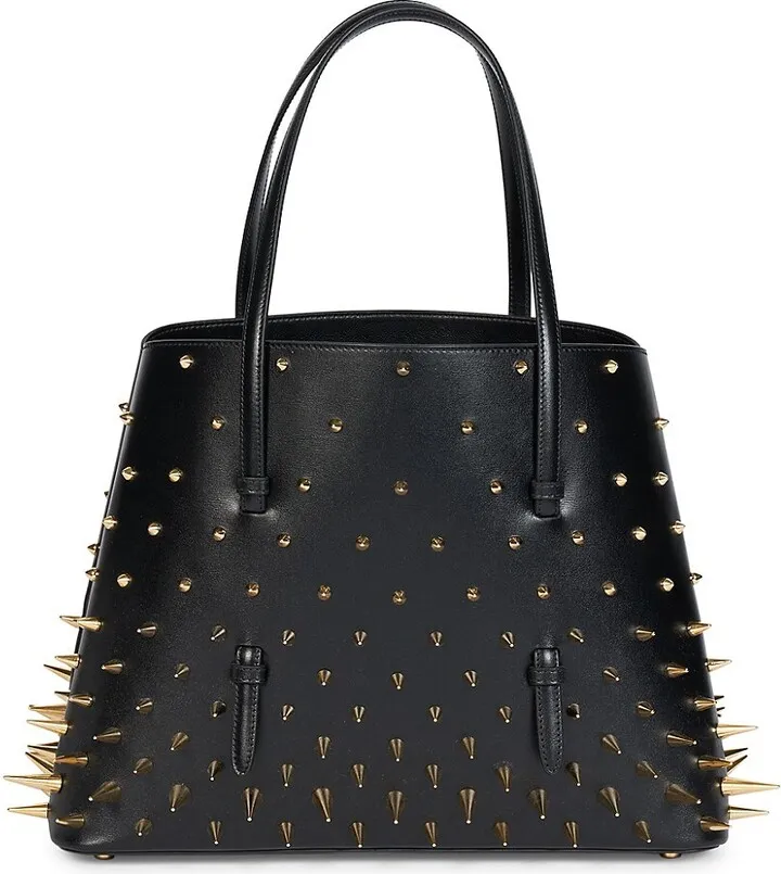 Mina 32 Spiked Leather Tote