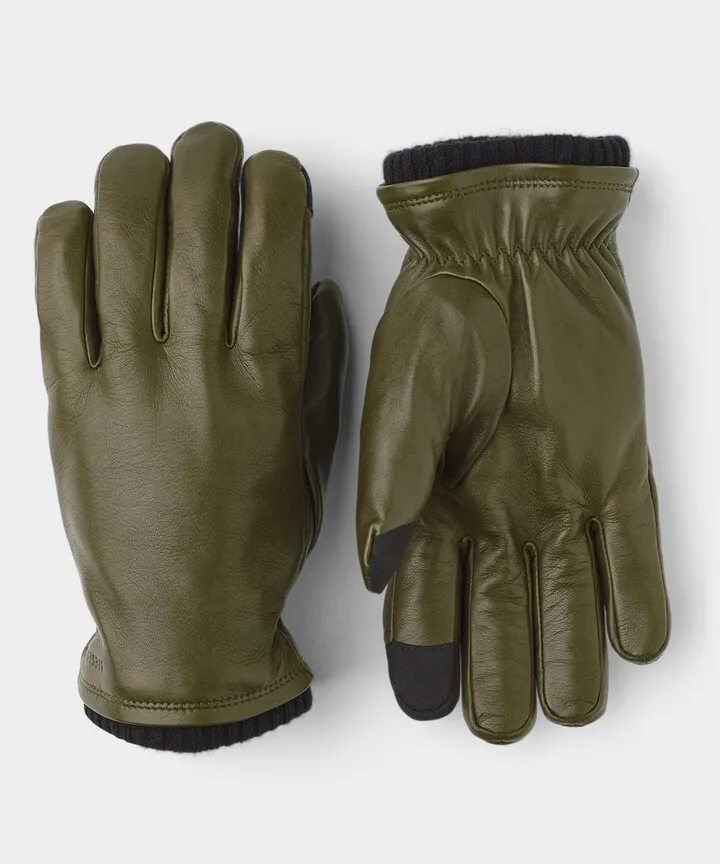 Hestra John Glove Olive