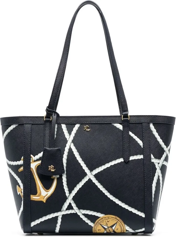 Clare patterned tote bag