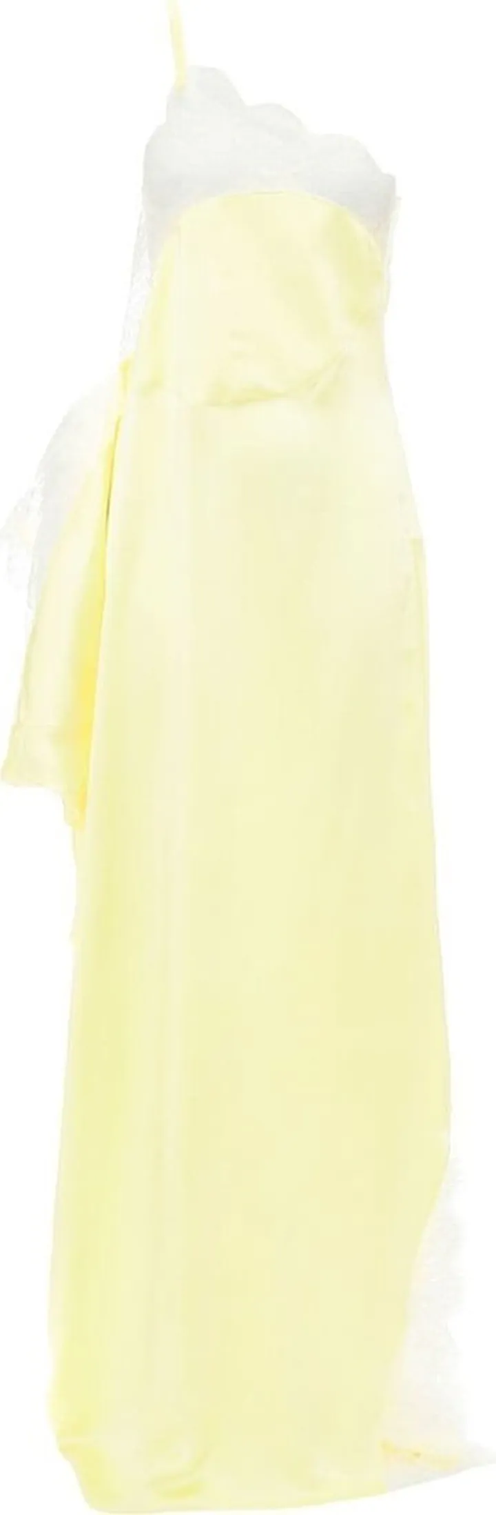 Asymmetric-Slip Dress