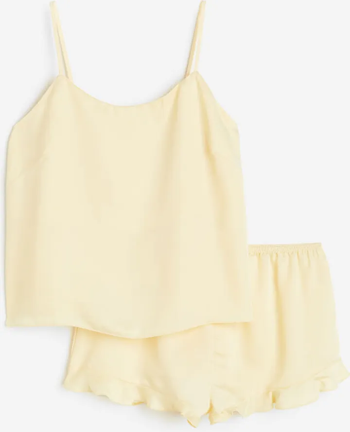 Pajama Camisole Top and Shorts