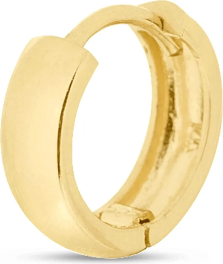 Tiny Hollow Hoop Earrings