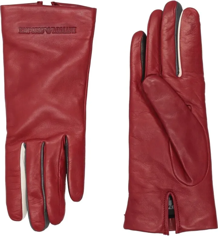 Gloves Brick Red