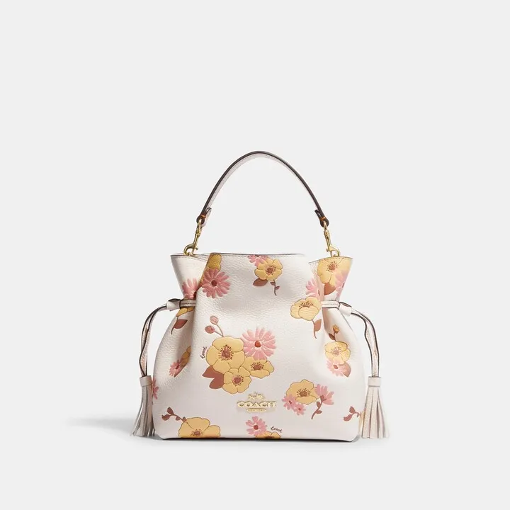 Andy Crossbody With Floral Cluster Print
