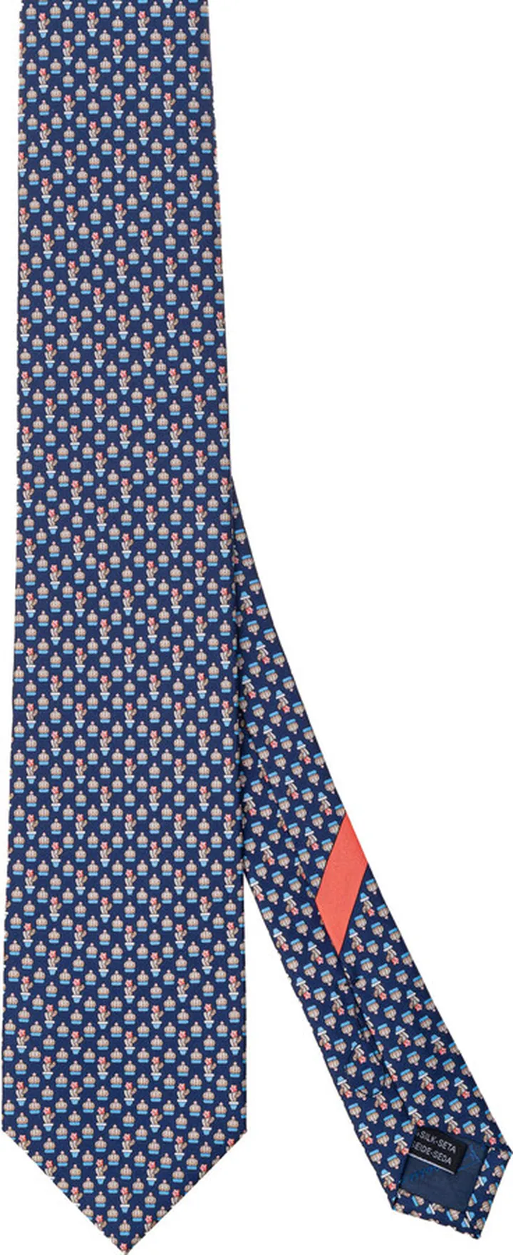 Salvatore silk jacquard tie