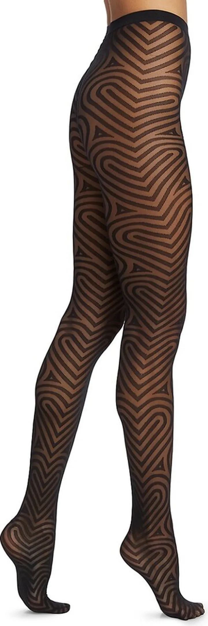 Heart Matte Tights