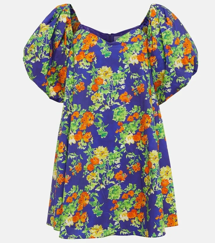 Palmer floral minidress