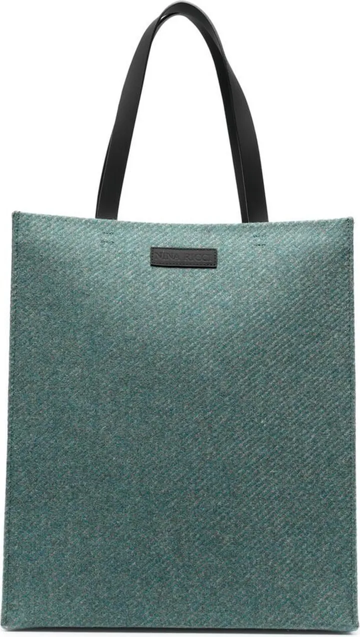Logo-Patch Tote Bag