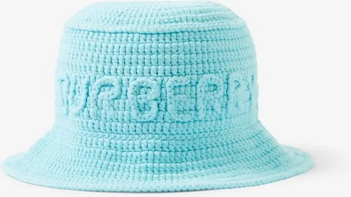 Burberry Crochet Technical Cotton Bucket Hat