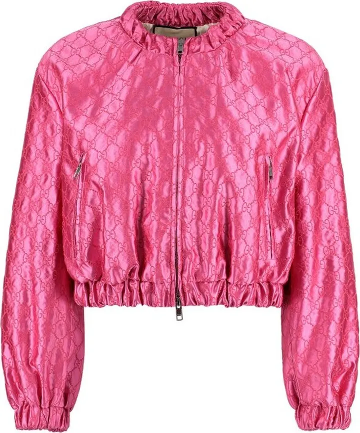 Gucci All-Over Logo Bomber Jacket