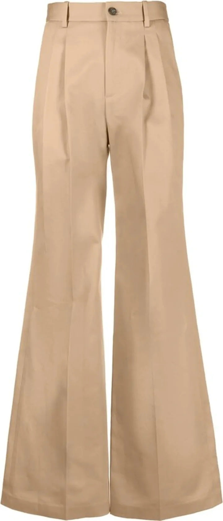 High-Waisted Tailored Trousers