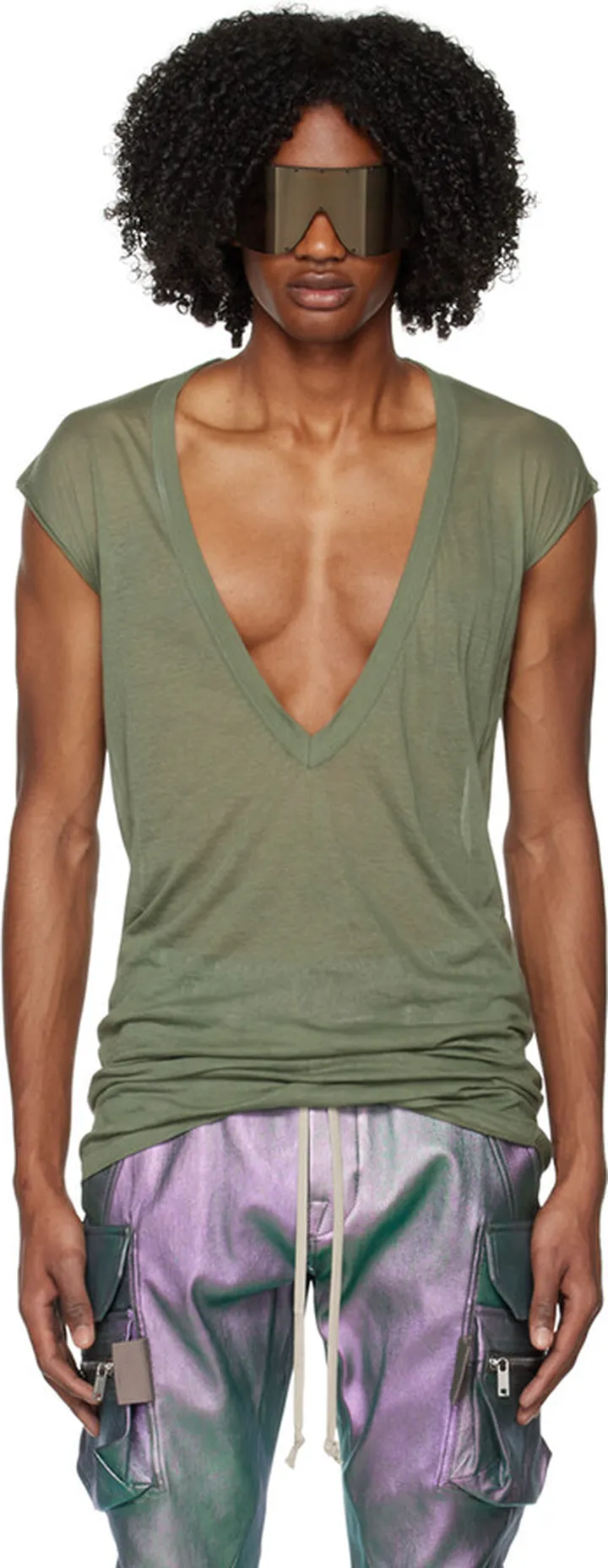 Rick Owens Green Dylan T-Shirt