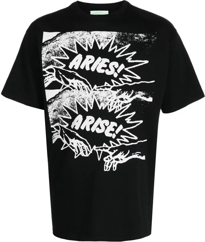 logo-print cotton T-shirt