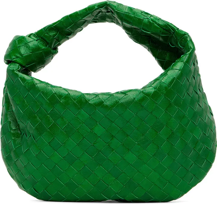 Bottega Veneta Green Teen Jodie Bag