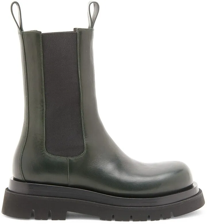 Lug Leather Boots