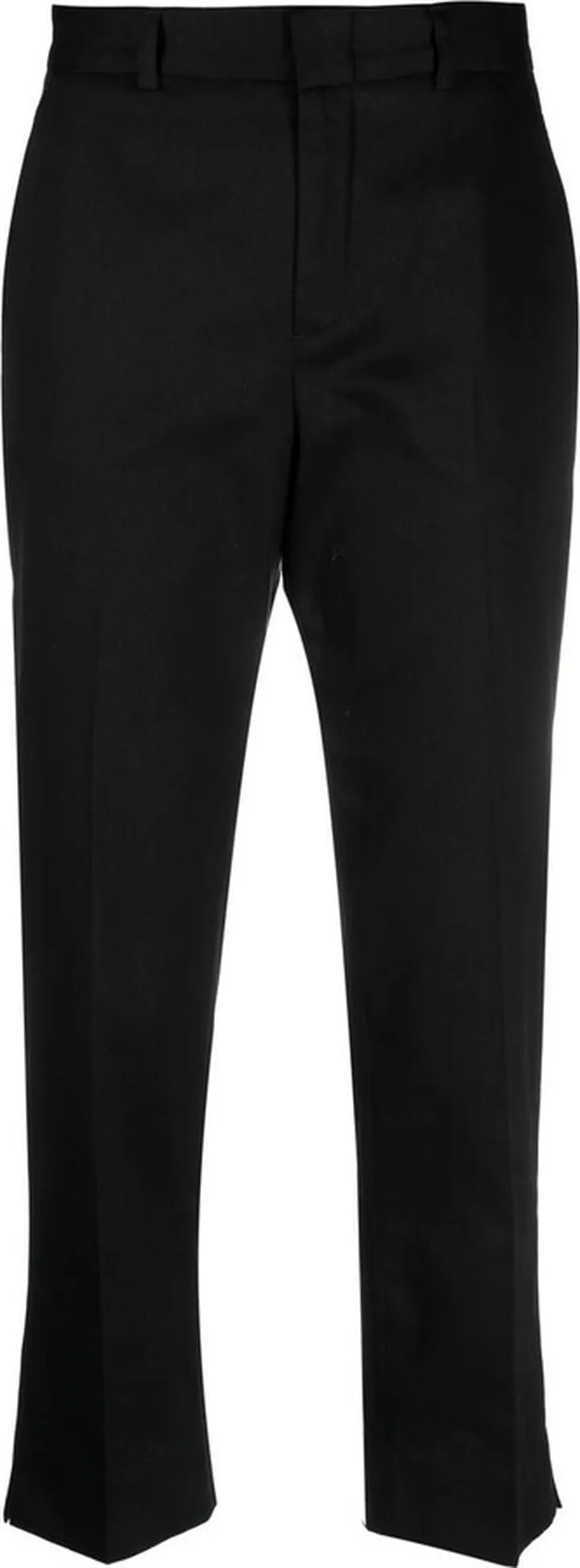 Slim-Cut Cropped Trousers