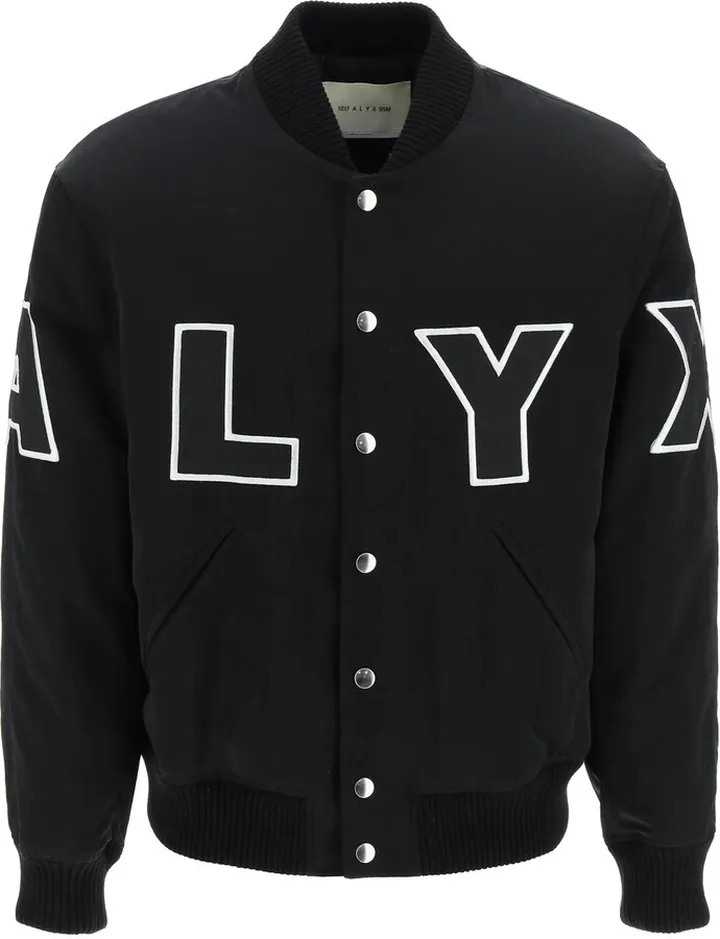 Maxi Logo Bomber Jacket