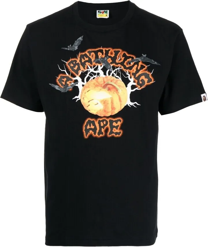graphic-print cotton T-shirt