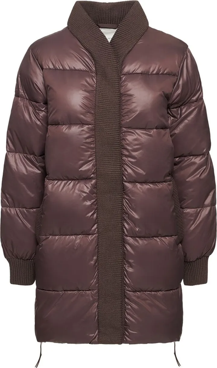 Baldwin quilted nylon puffer coat