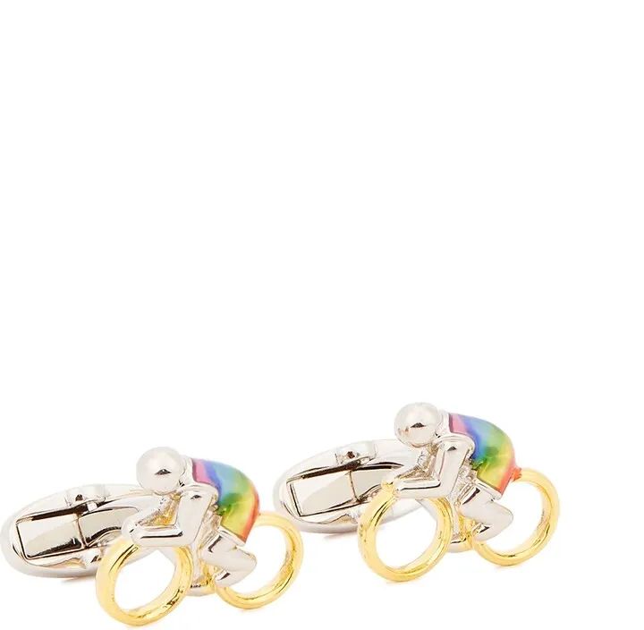 Paul Smith Cyclist Silver-tone Cufflinks