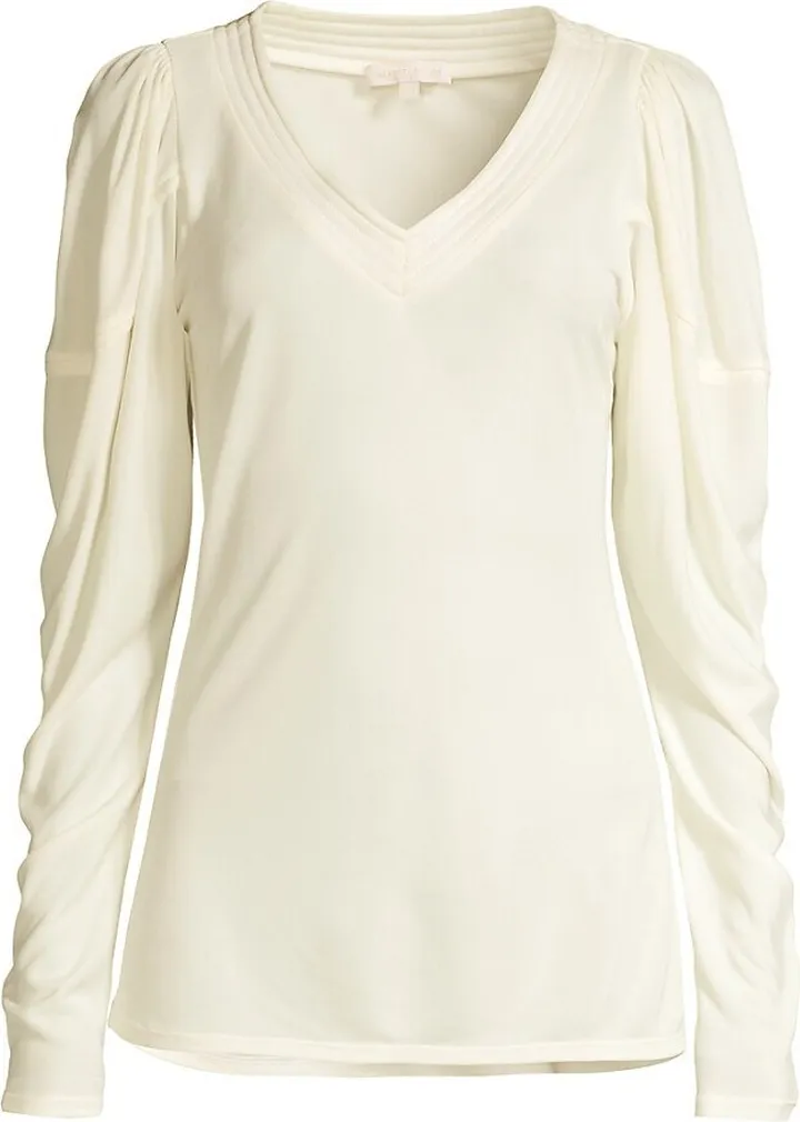 Ruched Sleeve Top