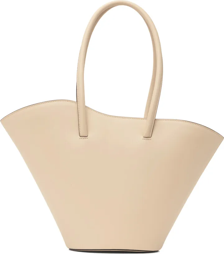 Little Liffner Beige Tall Tulip Tote
