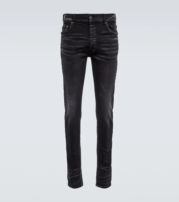 Stack low-rise skinny jeans