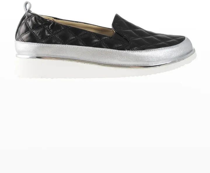 Nellaya Quilted Water-Resistant Platform Sneakers