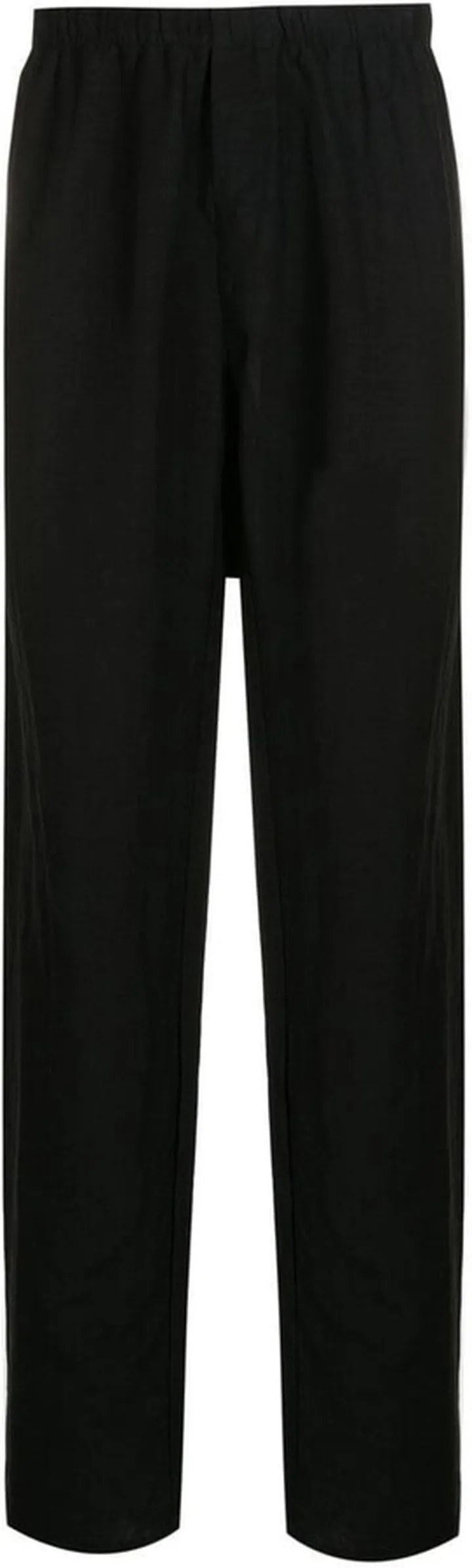 Elasticated Straight-Leg Trousers