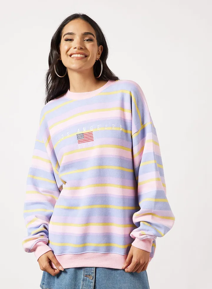 Los Angeles Striped Sweater
