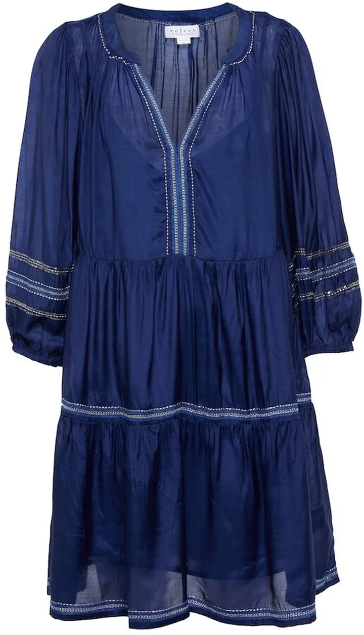 Tina embroidered minidress