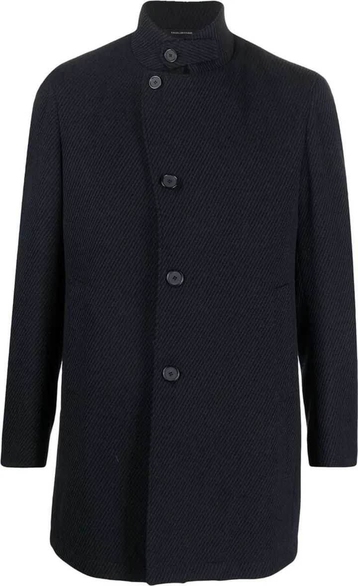 Single Breasted Wool Coat