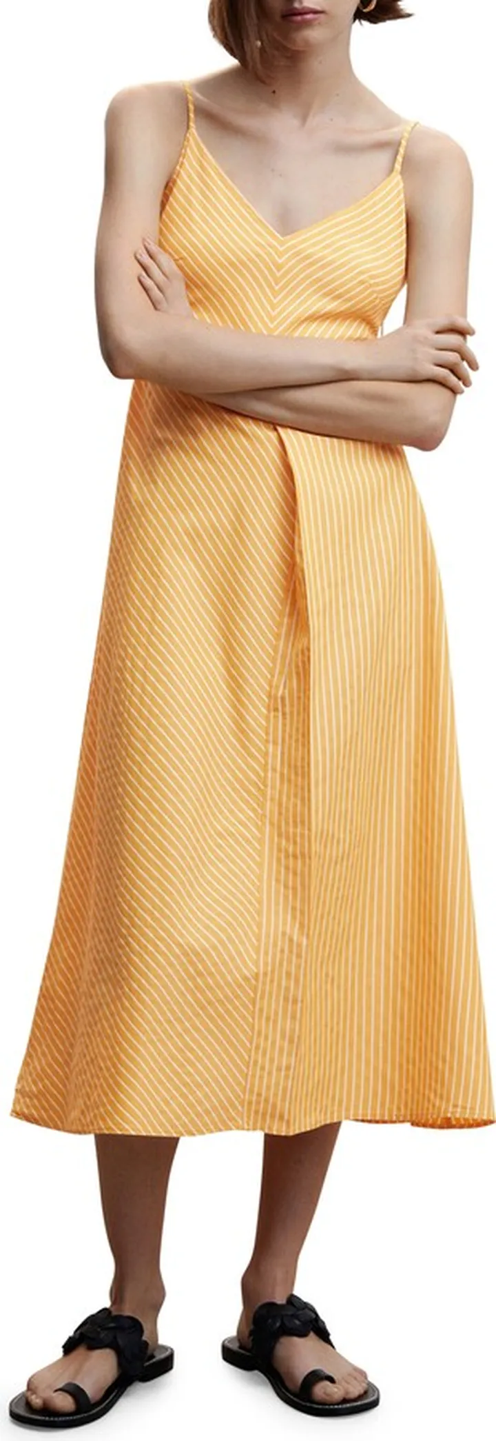 Stripe A-Line Sundress