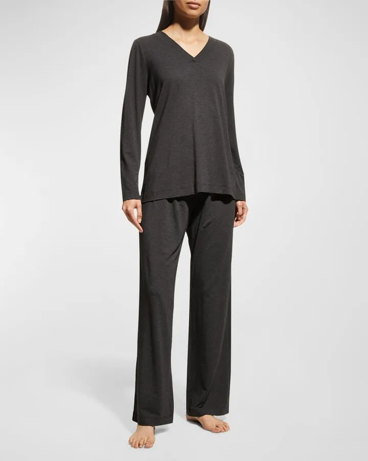Champagne Cropped Pajama Set