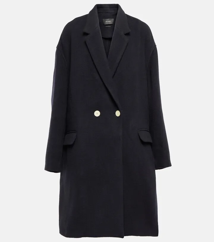 Efegozi wool and cashmere coat