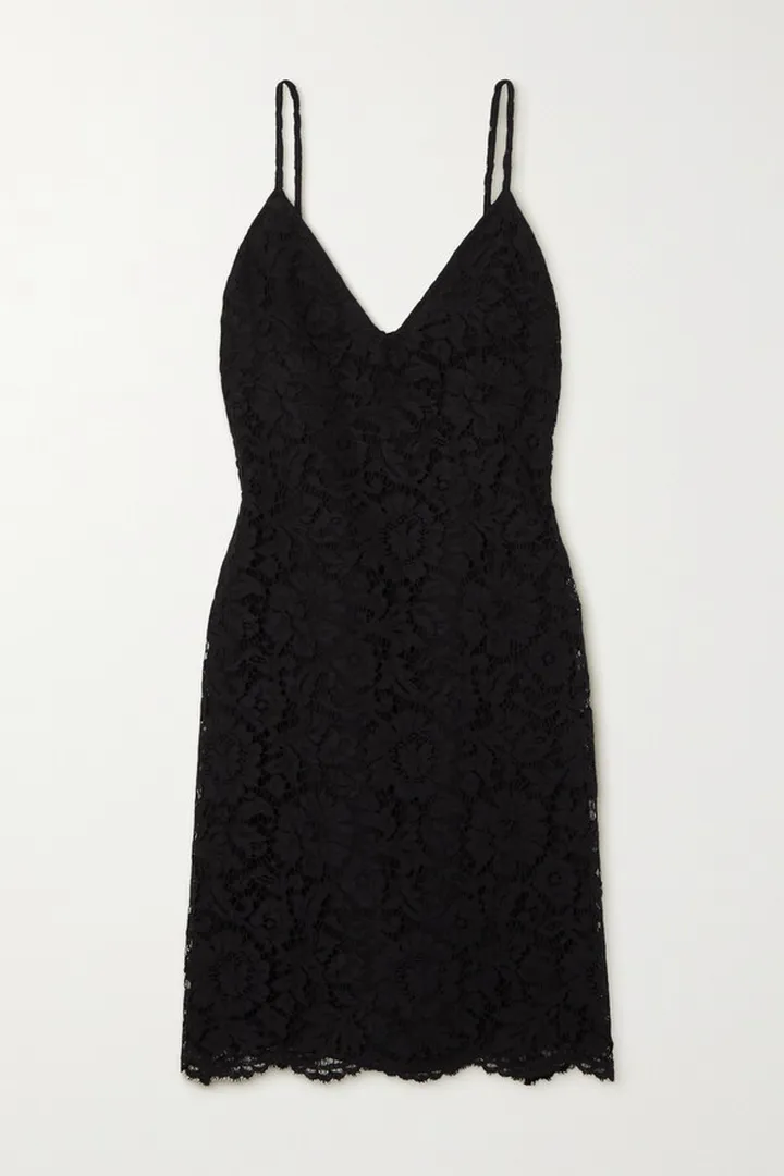 Valentino Garavani - Corded Lace Dress - Black