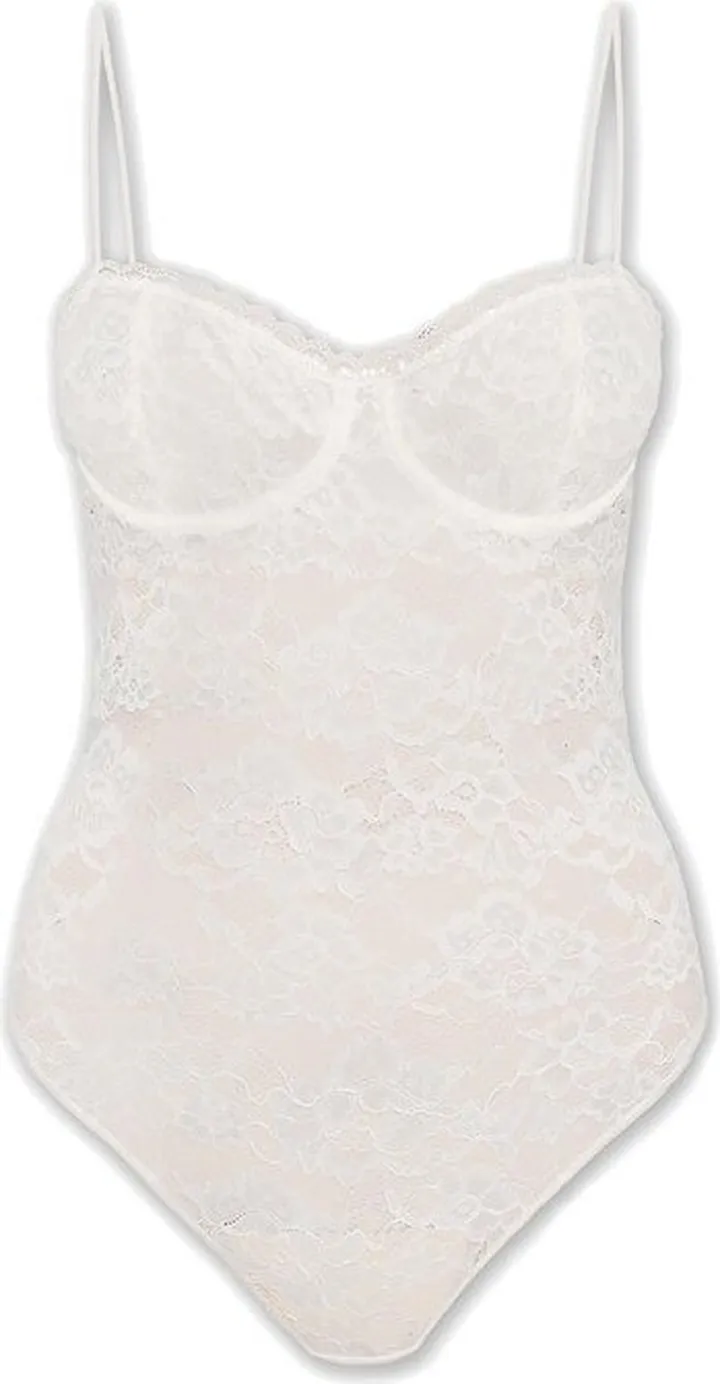 Oséree Lace Sleeveless Bodysuit