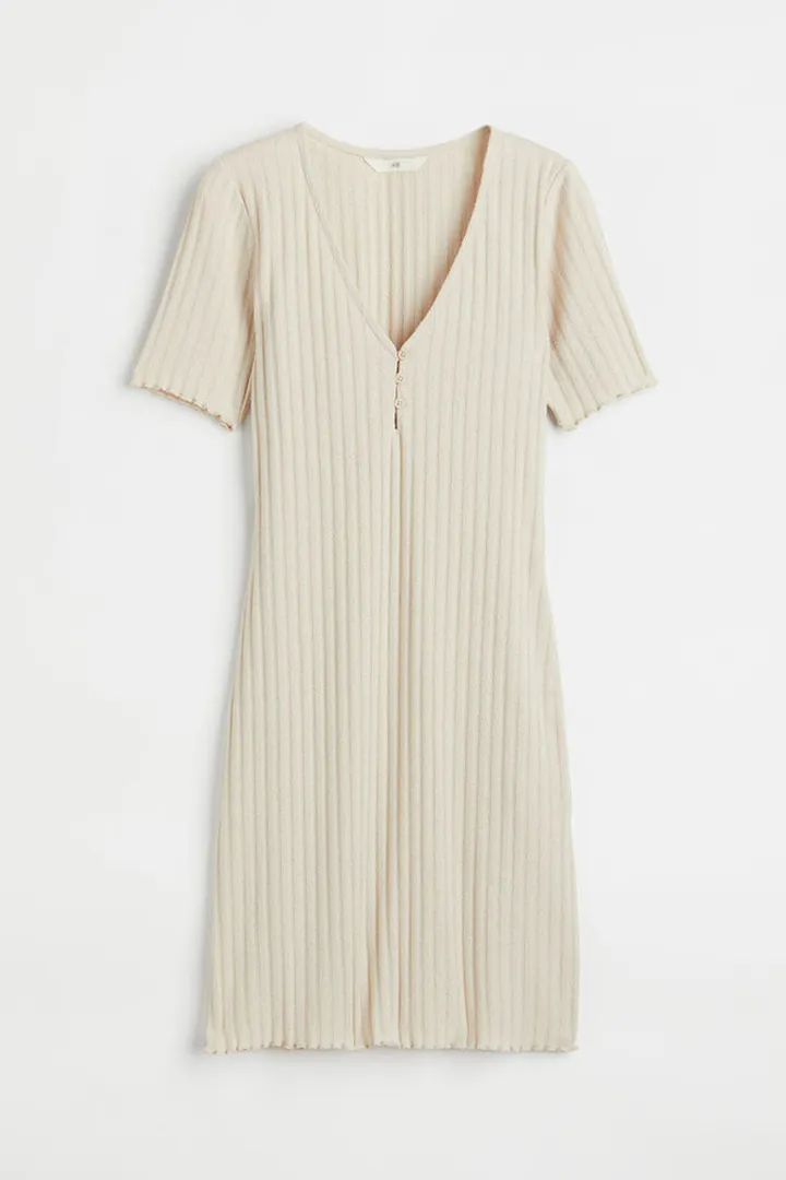 Ribbed Bodycon Dress