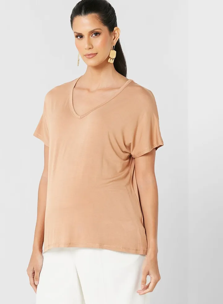 Maternity Karly Short Sleeve Top